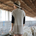 2017 Novo Estilo Cap Manga Feminina 100% Suéter De Cashmere